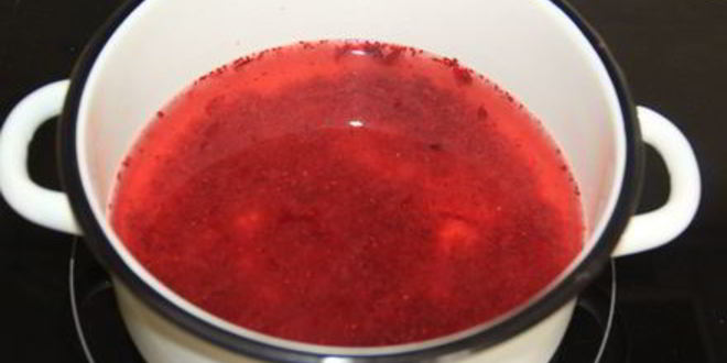 Рецепт клюквенного муссового десерта