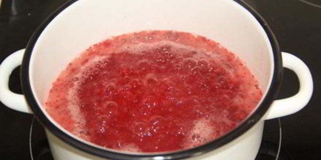 Рецепт клюквенного муссового десерта