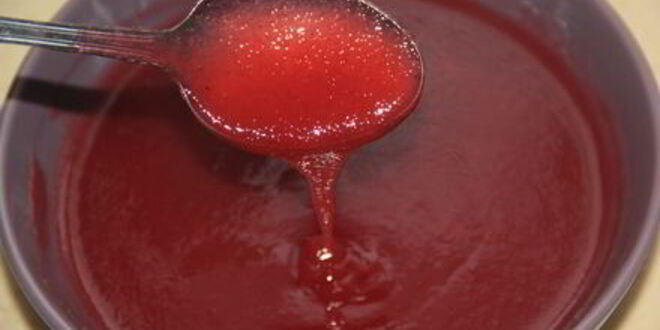 Рецепт клюквенного муссового десерта