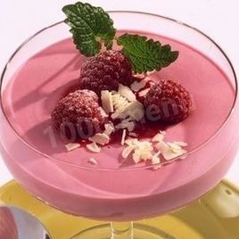 Рецепт Малинового мусса