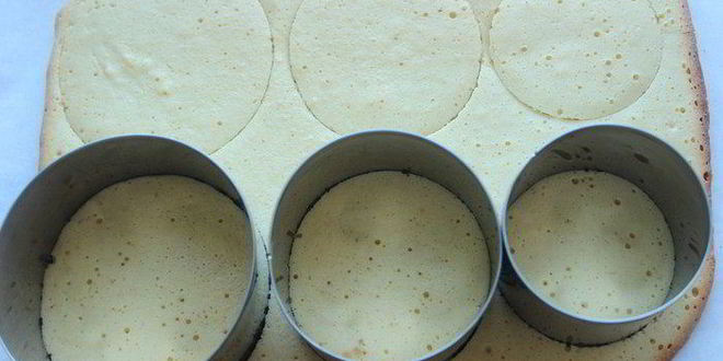 Рецепт мини-торт с черничным муссом