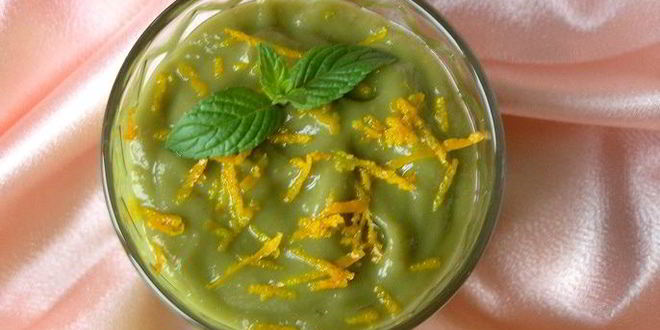 Рецепт мусса из авокадо с апельсином