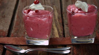 Рецепт Мусса из брусники