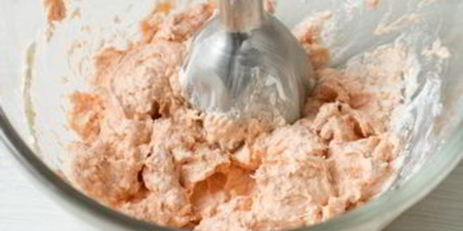 Рецепт мусса из малосольного лосося