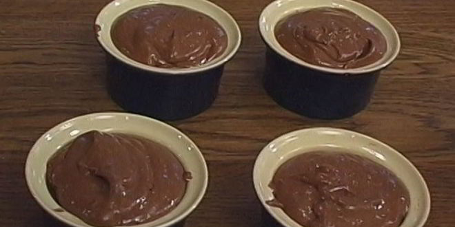Рецепт мусса из шоколада