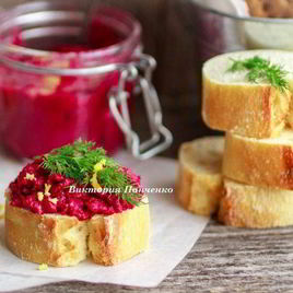 Рецепт Мусса из запеченной свеклы