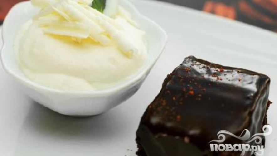 Рецепт мятна-шоколадного мусс