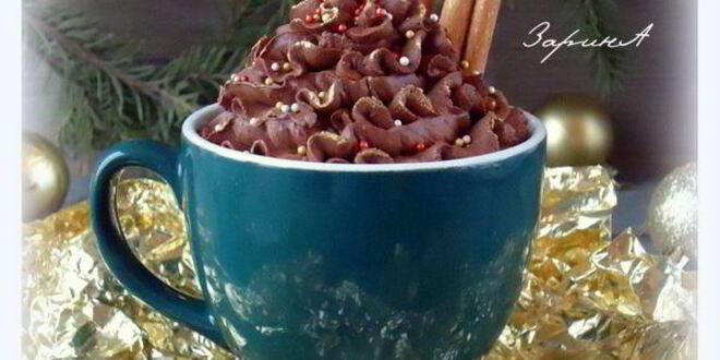 Рецепт очень быстрого шоколадного мусса