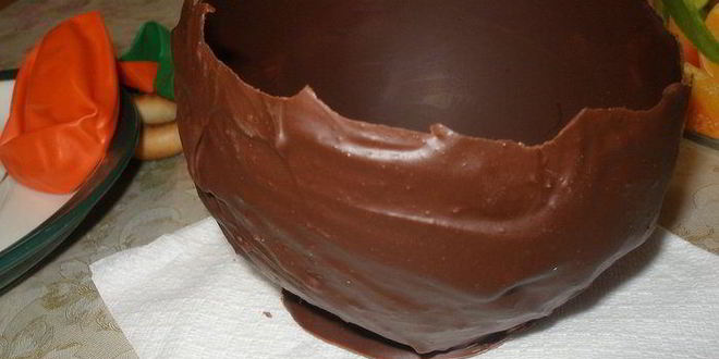 Рецепт пасхальных шоколадных яиц с творожным муссом