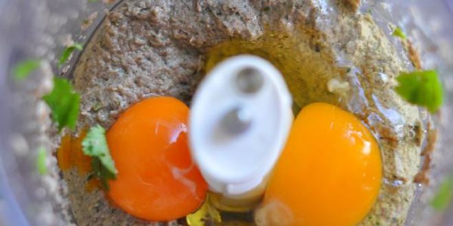 Рецепт рыбных рулетиков с грибным муссом