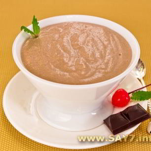 Рецепт Шоколадного мусса на манной крупе