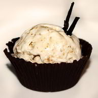 Рецепт Шоколадных корзиночек с банановым муссом