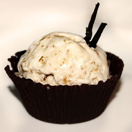 Рецепт Шоколадных корзиночек с банановым муссом