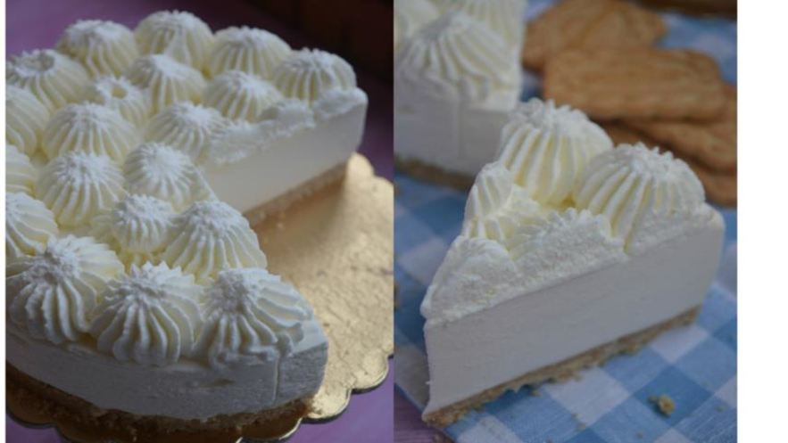 Рецепт торта-мусса со вкусом пломбира