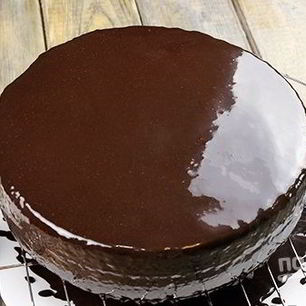 Рецепт Торта-мусса Тирамису с зеркальной глазурью