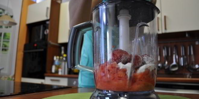 Рецепт творожно-клубничного мусс