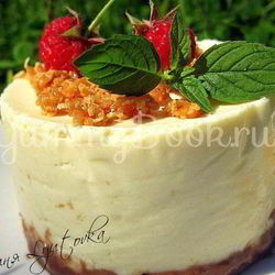 Рецепт Творожного мусса с ананасом