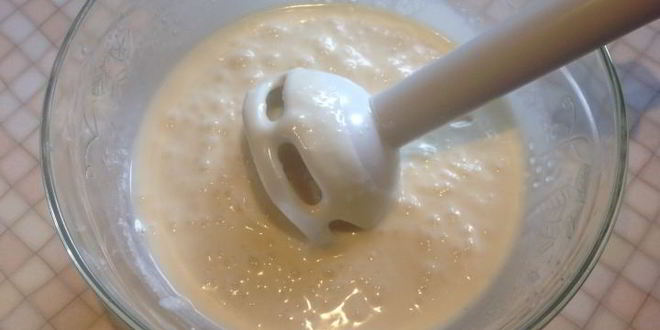 Рецепт творожного мусса с персиками и киви