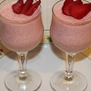 Рецепт Воздушного клубничного мусса