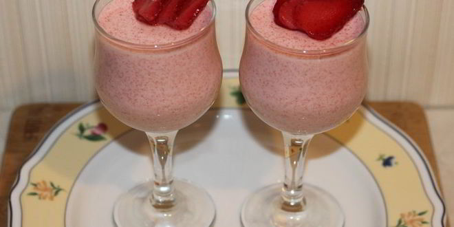 Рецепт воздушного клубничного мусса