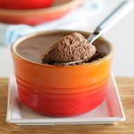 Рецепт Воздушного мусса с апельсином и горьким шоколадом