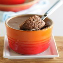 Рецепт Воздушного мусса с апельсином и горьким шоколадом