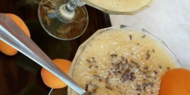 Рецепт яблочно-абрикосового мусс на сыворотке