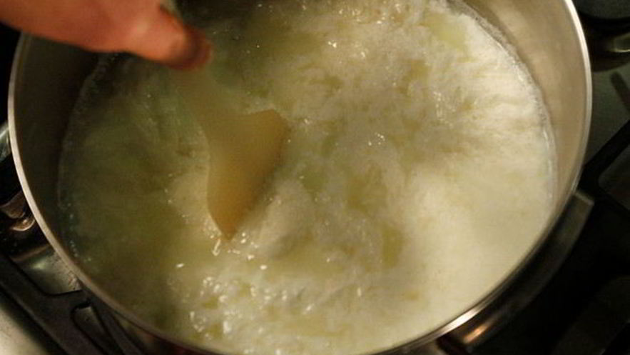 Рецепт нежного творога из соевого молока