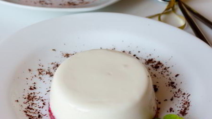 Рецепт панны котта с клубничным желе