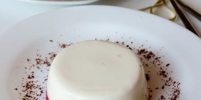 Рецепт панны котта с клубничным желе