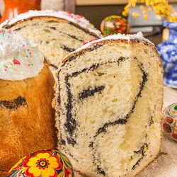 Рецепт Ажурного макового кулича