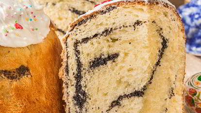 Рецепт Ажурного макового кулича