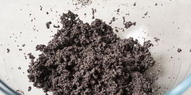 Рецепт ажурного макового кулича