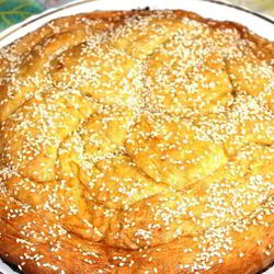 Рецепт Греческого пасхального хлеба