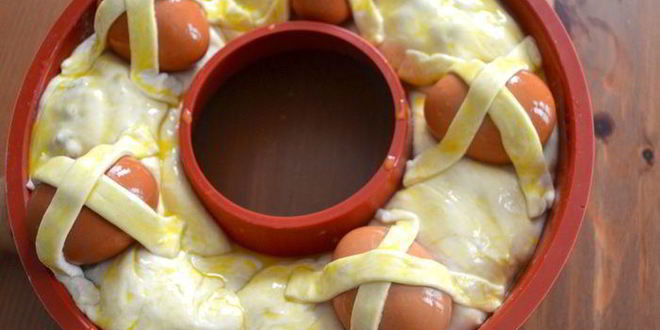 Рецепт итальянского пасхального каравая