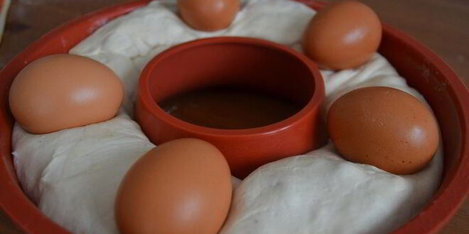 Рецепт итальянского пасхального каравая