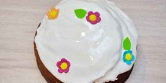 Рецепт кулича быстрого