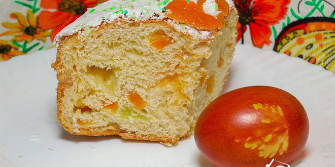 Рецепт кулича на заварном тесте
