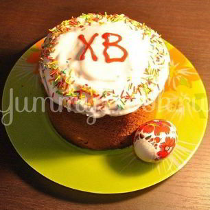 Рецепт Кулича пасхального наливного