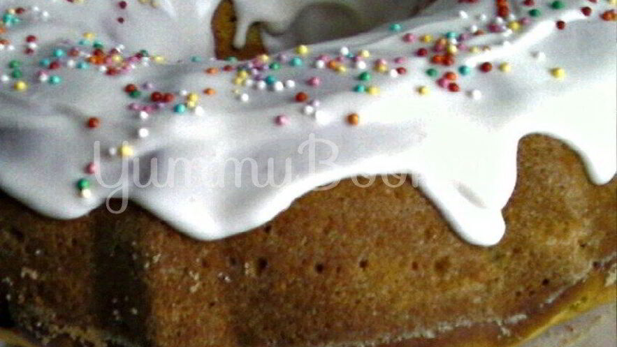 Рецепт кулича с белой шоколадной глазурью