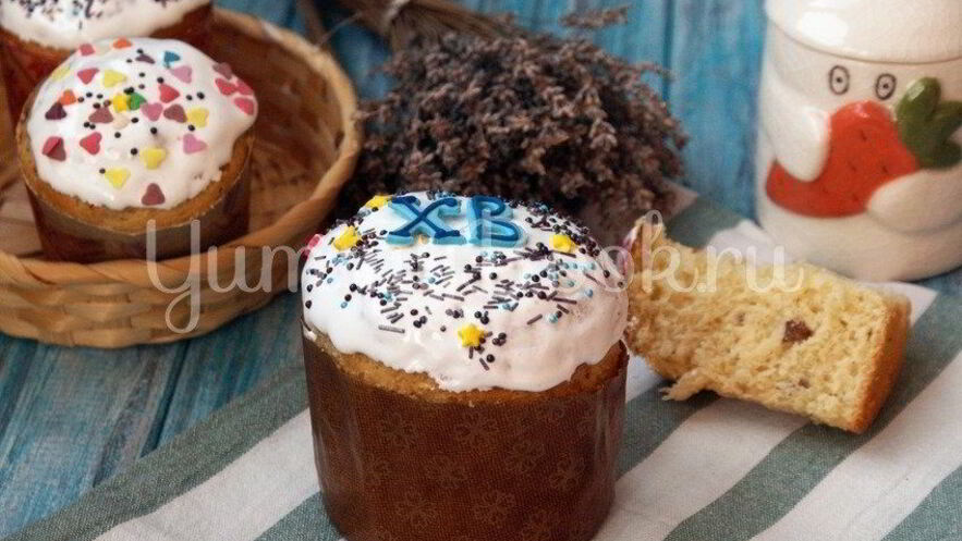 Рецепт куличей из александрийского теста
