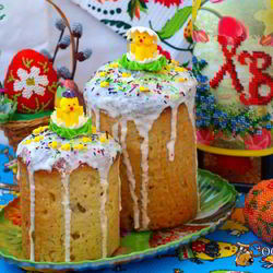 Рецепт Куличей на сливках