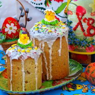 Рецепт Куличей на сливках