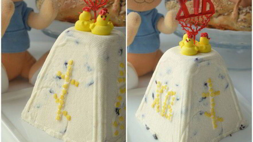 Рецепт моей любимой творожной пасхи