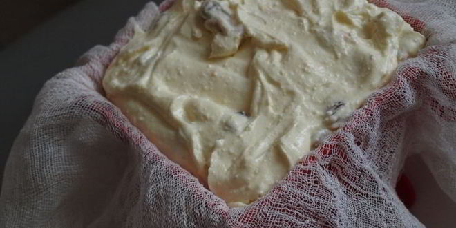 Рецепт пасхи творожной с изюмом