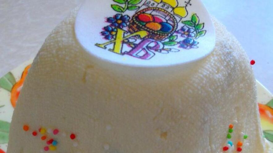 Рецепт пасхи творожной