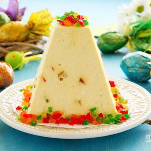 Рецепт Пасхального кулича из творога