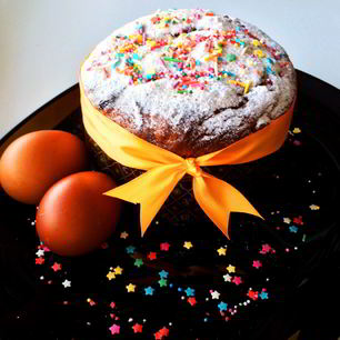 Рецепт Пасхального кулича на сухих дрожжах