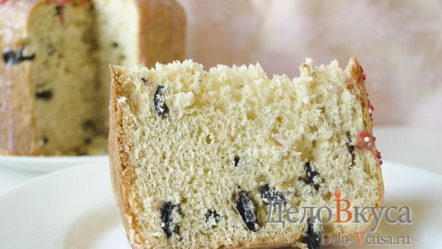 Рецепт пасхального кулича