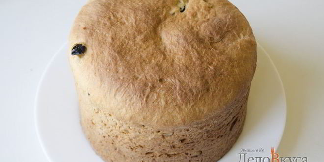 Рецепт пасхального кулича